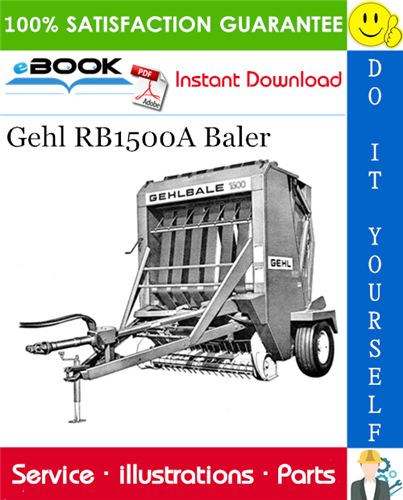 Thumbnail ☆☆ Best ☆☆ Gehl RB1500A Baler Parts Manual