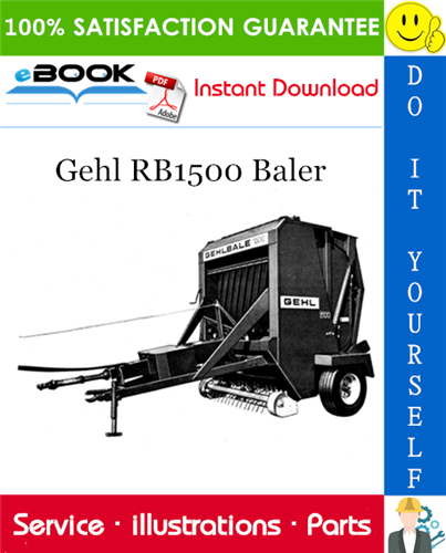 Thumbnail ☆☆ Best ☆☆ Gehl RB1500 Baler Parts Manual