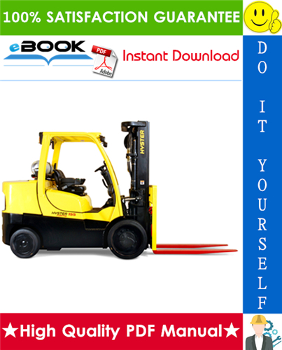 Thumbnail ☆☆ Best ☆☆ Hyster S135FT, S155FT (F024) 4-Wheel Cushion Tire Forklifts Parts Manual