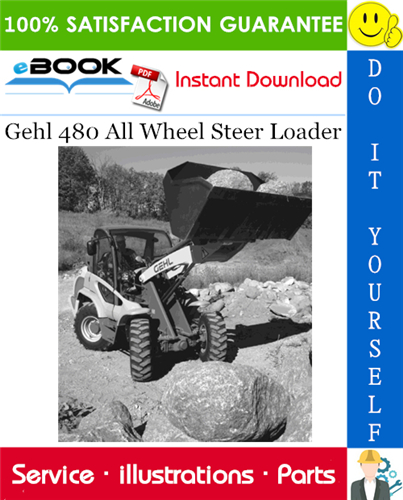 Thumbnail ☆☆ Best ☆☆ Gehl 480 All Wheel Steer Loader Parts Manual
