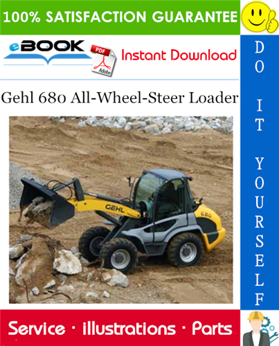 Thumbnail ☆☆ Best ☆☆ Gehl 680 All-Wheel-Steer Loader Parts Manual