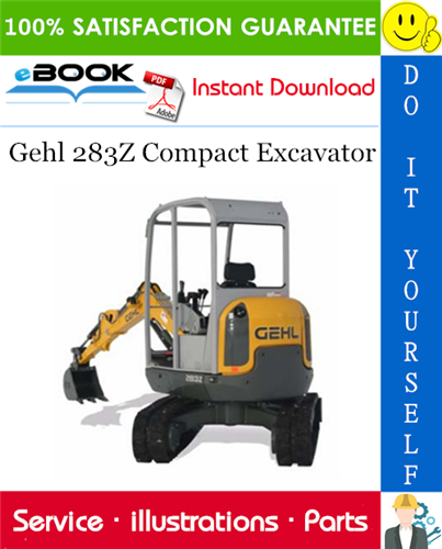 Thumbnail ☆☆ Best ☆☆ Gehl 283Z Compact Excavator Parts Manual