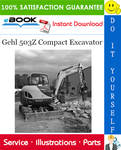 Thumbnail ☆☆ Best ☆☆ Gehl 503Z Compact Excavator Parts Manual