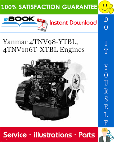 Thumbnail ☆☆ Best ☆☆ Yanmar 4TNV98-YTBL, 4TNV106T-XTBL Engines Parts Manual Thumbnail ☆☆ Best ☆☆ Yanmar 4TNV98-YTBL, 4TNV106T-XTBL Engines Parts Manual