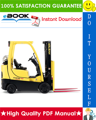 Thumbnail ☆☆ Best ☆☆ Hyster Fortis S40FT, S50FT, S60FT, S70FT, S55FTS (F187) 4-Wheel Cushion Tire Lift Trucks Parts Manual