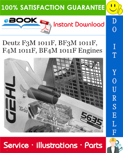 Thumbnail ☆☆ Best ☆☆ Deutz F3M 1011F, BF3M 1011F, F4M 1011F, BF4M 1011F Engines Parts Manual