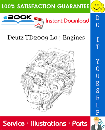 Thumbnail ☆☆ Best ☆☆ Deutz TD2009 L04 Engines Parts Manual