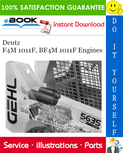 Thumbnail ☆☆ Best ☆☆ Deutz F4M 1011F, BF4M 1011F Engines Parts Manual