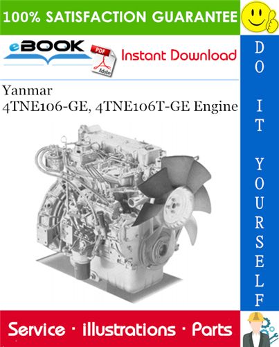 Thumbnail ☆☆ Best ☆☆ Yanmar 4TNE106-GE, 4TNE106T-GE Engine Parts Manual Thumbnail ☆☆ Best ☆☆ Yanmar 4TNE106-GE, 4TNE106T-GE Engine Parts Manual