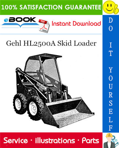 Thumbnail ☆☆ Best ☆☆ Gehl HL2500A Skid Loader Parts Manual