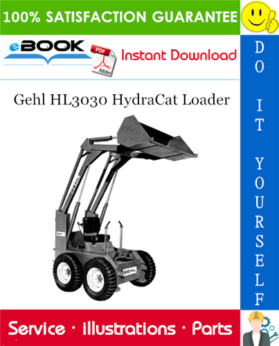 Thumbnail ☆☆ Best ☆☆ Gehl HL3030 HydraCat Loader Parts Manual