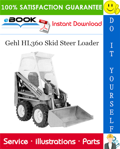 Thumbnail ☆☆ Best ☆☆ Gehl HL360 Skid Steer Loader Parts Manual