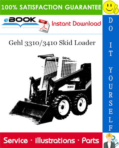 Thumbnail ☆☆ Best ☆☆ Gehl 3310/3410 Skid Loader Parts Manual
