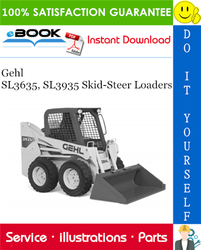 Thumbnail ☆☆ Best ☆☆ Gehl SL3635, SL3935 Skid-Steer Loaders Parts Manual