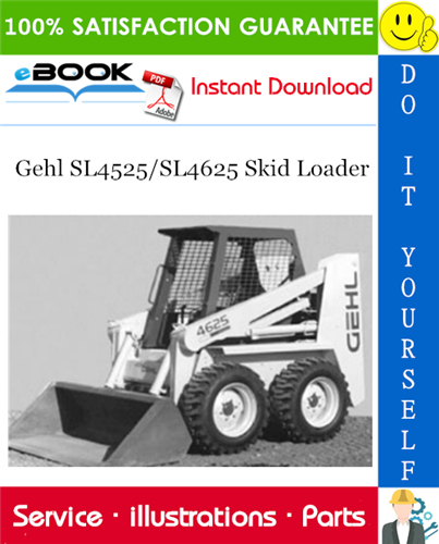 Thumbnail ☆☆ Best ☆☆ Gehl SL4525/SL4625 Skid Loader Parts Manual