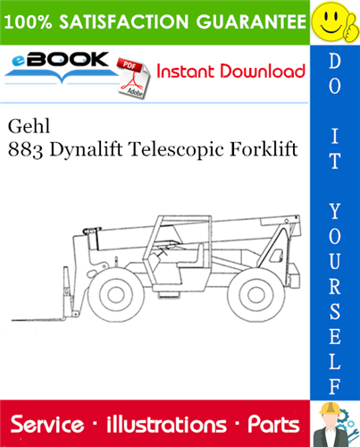 Thumbnail ☆☆ Best ☆☆ Gehl 883 Dynalift Telescopic Forklift Parts Manual