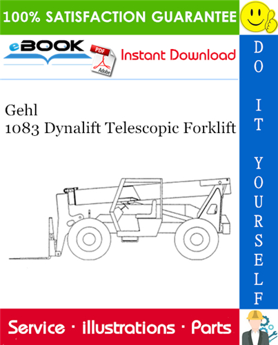 Thumbnail ☆☆ Best ☆☆ Gehl 1083 Dynalift Telescopic Forklift Parts Manual