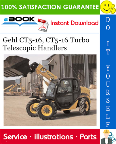 Thumbnail ☆☆ Best ☆☆ Gehl CT5-16, CT5-16 Turbo Telescopic Handlers Parts Manual