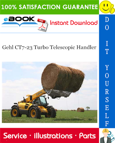 Thumbnail ☆☆ Best ☆☆ Gehl CT7-23 Turbo Telescopic Handler Parts Manual (Serial Number: 245989 - 263523)