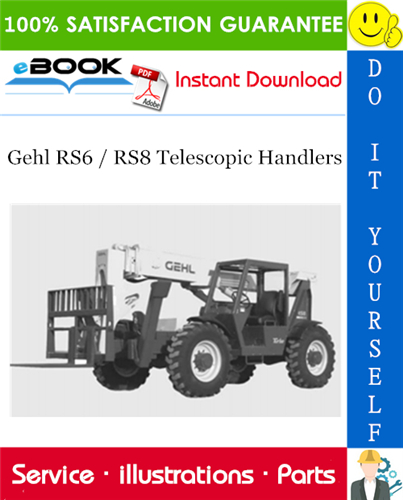 Thumbnail ☆☆ Best ☆☆ Gehl RS6 / RS8 Telescopic Handlers Parts Manual Thumbnail ☆☆ Best ☆☆ Gehl RS6 / RS8 Telescopic Handlers Parts Manual