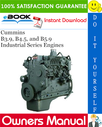 Thumbnail ☆☆ Best ☆☆ Cummins B3.9, B4.5, and B5.9 Industrial Series Engines Owners Manual
