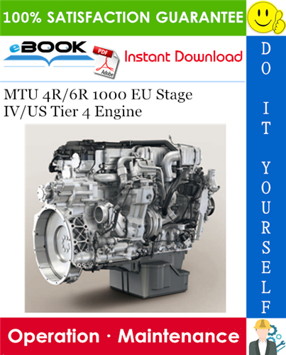 Thumbnail ☆☆ Best ☆☆ MTU 4R/6R 1000 EU Stage IV/US Tier 4 Engine Operation & Maintenance Manual Thumbnail ☆☆ Best ☆☆ MTU 4R/6R 1000 EU Stage IV/US Tier 4 Engine Operation & Maintenance Manual