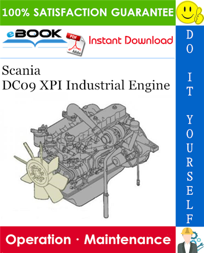Thumbnail ☆☆ Best ☆☆ Scania DC09 XPI Industrial Engine Operation & Maintenance Manual