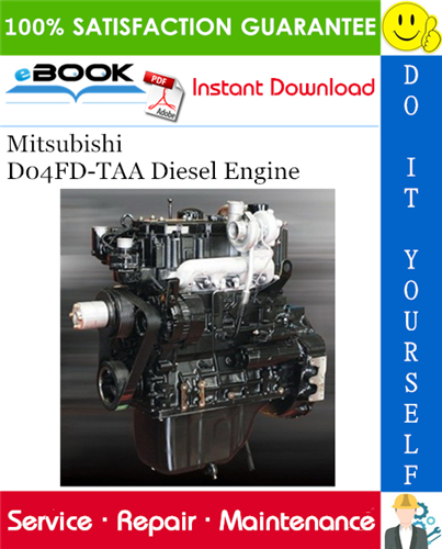 Thumbnail ☆☆ Best ☆☆ Mitsubishi D04FD-TAA Diesel Engine Service Repair Manual 