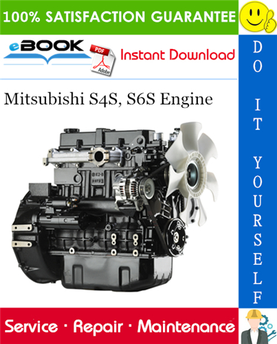 Thumbnail ☆☆ Best ☆☆ Mitsubishi S4S, S6S Engine Service Repair Manual 