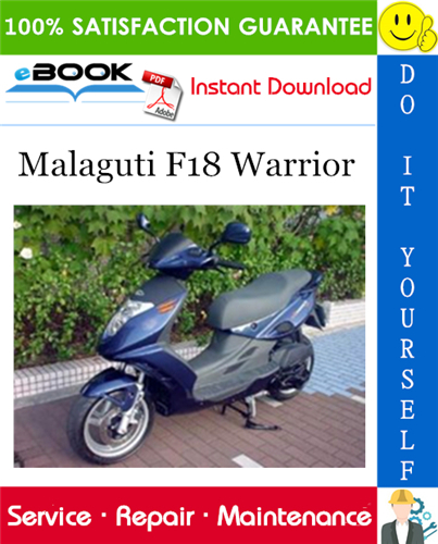 Thumbnail ☆☆ Best ☆☆ Malaguti F18 Warrior Service Repair Manual