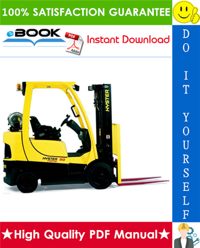 Thumbnail ☆☆ Best ☆☆ Hyster S40FT, S50FT, S60FT, S70FT, S55FTS (G187) Forklift Trucks Parts Manual