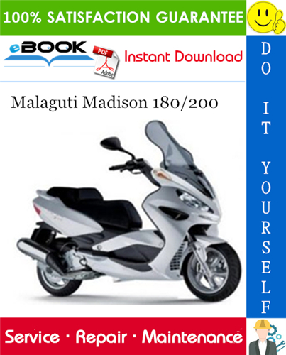Thumbnail ☆☆ Best ☆☆ Malaguti Madison 180/200 Service Repair Manual Thumbnail ☆☆ Best ☆☆ Malaguti Madison 180/200 Service Repair Manual