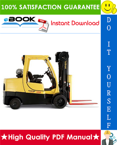 Thumbnail ☆☆ Best ☆☆ Hyster Fortis S80FT, S100FT, S120FT, S80FTBCS, S100FTBCS, S120FTS, S120FTPRS (H004) 4-Wheel Cushion Tire Lift Trucks Parts Manual