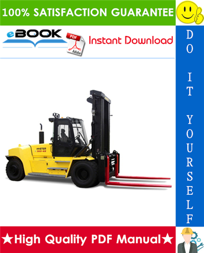 Thumbnail ☆☆ Best ☆☆ Hyster H550HD, H650HD, H700HD, H550HDS, H650HDS, H700HDS (H008) High-Capacity Forklift Trucks Parts Manual