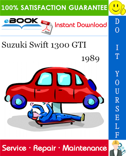 Thumbnail ☆☆ Best ☆☆ 1989 Suzuki Swift 1300 GTI Service Repair Manual