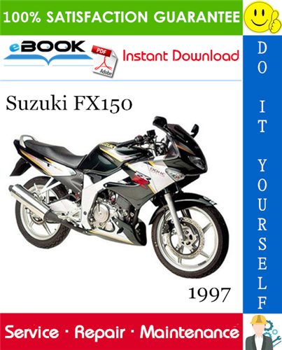 Thumbnail ☆☆ Best ☆☆ 1997 Suzuki FX150 Motorcycle Service Repair Manual