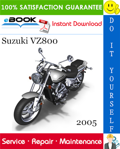 Thumbnail ☆☆ Best ☆☆ 2005 Suzuki VZ800 Motorcycle Service Repair Manual
