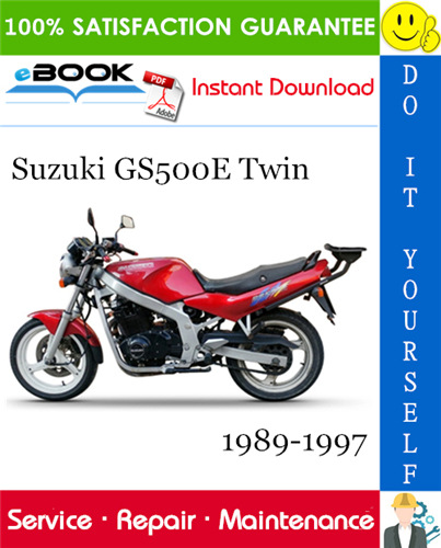 Thumbnail ☆☆ Best ☆☆ Suzuki GS500E Twin Motorcycle Service Repair Manual 1989-1997 Download