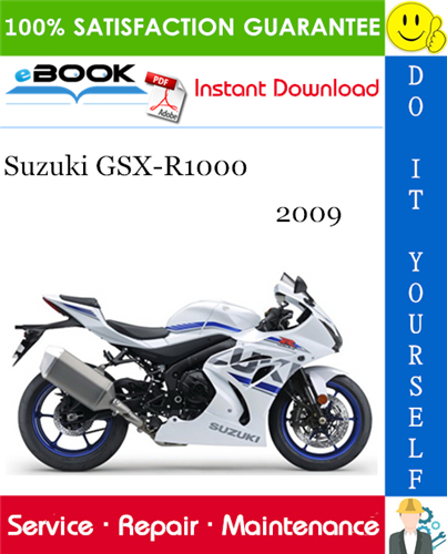 Thumbnail ☆☆ Best ☆☆ 2009 Suzuki GSX-R1000 Motorcycle Service Repair Manual