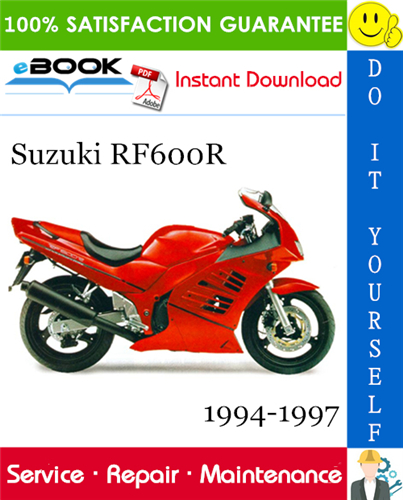 Thumbnail ☆☆ Best ☆☆ Suzuki RF600R Motorcycle Service Repair Manual 1994-1997 Download