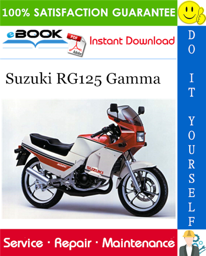 Thumbnail ☆☆ Best ☆☆ Suzuki RG125 Gamma Motorcycle Service Repair Manual