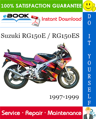 Thumbnail ☆☆ Best ☆☆ Suzuki RG150E / RG150ES Motorcycle Service Repair Manual 1997-1999 Download