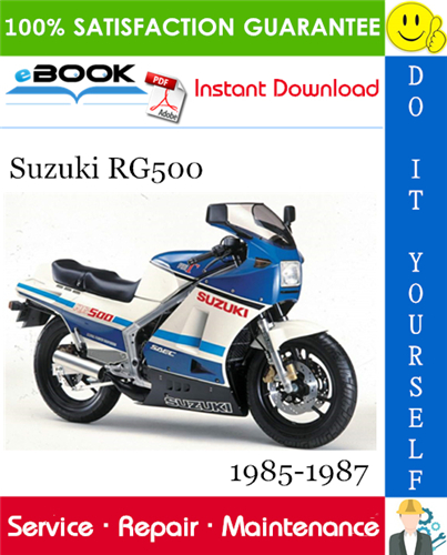 Thumbnail ☆☆ Best ☆☆ Suzuki RG500 Motorcycle Service Repair Manual 1985-1987 Download