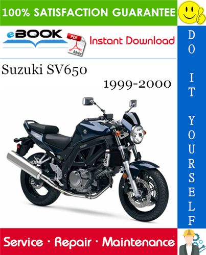 Thumbnail ☆☆ Best ☆☆ Suzuki SV650 Motorcycle Service Repair Manual 1999-2000 Download