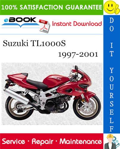 Thumbnail ☆☆ Best ☆☆ Suzuki TL1000S Motorcycle Service Repair Manual 1997-2001 Download