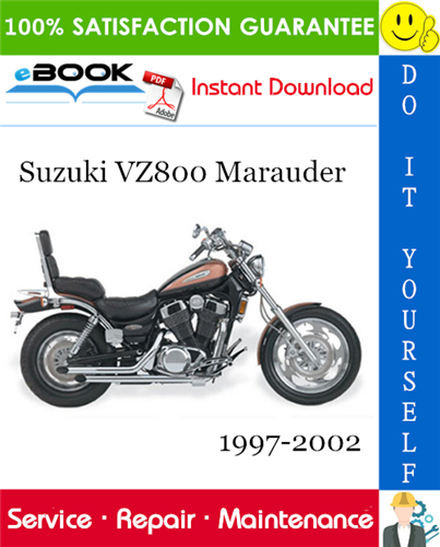 Thumbnail ☆☆ Best ☆☆ Suzuki VZ800 Marauder Motorcycle Service Repair Manual 1997-2002 Download