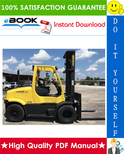 Thumbnail ☆☆ Best ☆☆ Hyster H135FT, H155FT (K006) Pneumatic Tire Forklift Trucks Parts Manual
