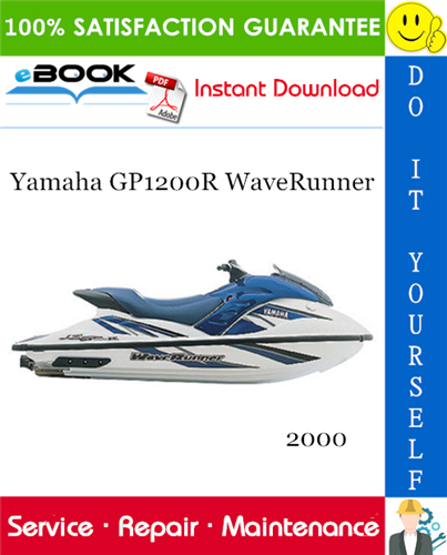 Thumbnail ☆☆ Best ☆☆ 2000 Yamaha GP1200R WaveRunner Service Repair Manual
