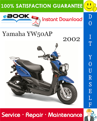 Thumbnail ☆☆ Best ☆☆ 2002 Yamaha YW50AP Scooter Service Repair Manual