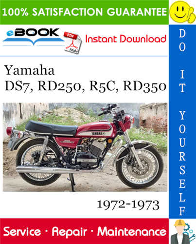 Thumbnail ☆☆ Best ☆☆ Yamaha DS7, RD250, R5C, RD350 Motorcycle Service Repair Manual 1972-1973 Download